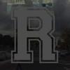 Applicable Pun Varsity Letter R - Vinyl Decal for Outdoor Use on Cars, ATV, Boats, Windows and More - Dark Grey 3 Inches Tall view 2