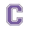 Applicable Pun Varsity Letter C - Vinyl Decal for Outdoor Use on Cars, ATV, Boats, Windows and More - Lavendar 3 Inches Tall view 1