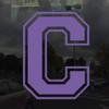 Applicable Pun Varsity Letter C - Vinyl Decal for Outdoor Use on Cars, ATV, Boats, Windows and More - Lavendar 3 Inches Tall view 2