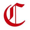 Applicable Pun Old English Letter C - Vinyl Decal for Outdoor Use on Cars, ATV, Boats, Windows and More - Red 5 Inches Tall view 1