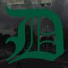 Applicable Pun Old English Letter D - Vinyl Decal for Outdoor Use on Cars, ATV, Boats, Windows and More - Forest Green 3 Inches Tall view 2