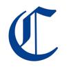 Applicable Pun Old English Letter C - Vinyl Decal for Outdoor Use on Cars, ATV, Boats, Windows and More - Blue 3 Inches Tall view 1