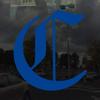 Applicable Pun Old English Letter C - Vinyl Decal for Outdoor Use on Cars, ATV, Boats, Windows and More - Blue 3 Inches Tall view 2