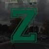 Applicable Pun Varsity Letter Z - Vinyl Decal for Outdoor Use on Cars, ATV, Boats, Windows and More - Forest Green 3 Inches Tall view 2
