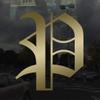 Applicable Pun Old English Letter P - Vinyl Decal for Outdoor Use on Cars, ATV, Boats, Windows and More - Gold 5 Inches Tall view 2
