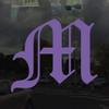 Applicable Pun Old English Letter M - Vinyl Decal for Outdoor Use on Cars, ATV, Boats, Windows and More - Lavendar 4 Inches Tall view 2