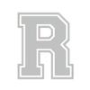 Applicable Pun Varsity Letter R - Vinyl Decal for Outdoor Use on Cars, ATV, Boats, Windows and More - Light Grey 6 Inches Tall view 1