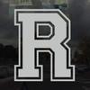 Applicable Pun Varsity Letter R - Vinyl Decal for Outdoor Use on Cars, ATV, Boats, Windows and More - Light Grey 6 Inches Tall view 2