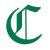 Applicable Pun Old English Letter C - Vinyl Decal for Outdoor Use on Cars, ATV, Boats, Windows and More - Green 3 Inches Tall view 1