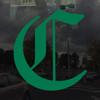 Applicable Pun Old English Letter C - Vinyl Decal for Outdoor Use on Cars, ATV, Boats, Windows and More - Green 3 Inches Tall view 2