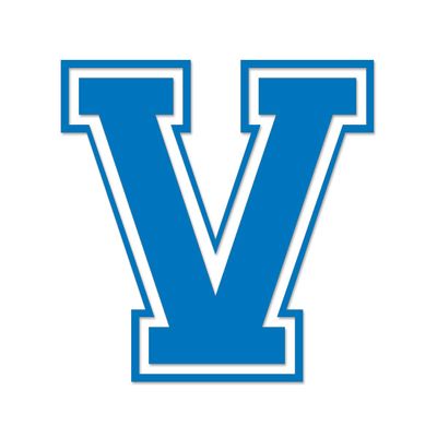 Applicable Pun Varsity Letter V - Vinyl Decal for Outdoor Use on Cars, ATV, Boats, Windows and More - Sky Blue 3 Inches Tall