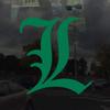 Applicable Pun Old English Letter L - Vinyl Decal for Outdoor Use on Cars, ATV, Boats, Windows and More - Green 5 Inches Tall view 2