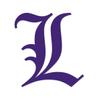 Applicable Pun Old English Letter L - Vinyl Decal for Outdoor Use on Cars, ATV, Boats, Windows and More - Purple 4 Inches Tall view 1