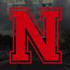 Applicable Pun Varsity Letter N - Vinyl Decal for Outdoor Use on Cars, ATV, Boats, Windows and More - Red 3 Inches Tall view 2