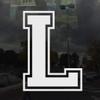 Applicable Pun Varsity Letter L - Vinyl Decal for Outdoor Use on Cars, ATV, Boats, Windows and More - White 6 Inches Tall view 2