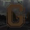 Applicable Pun Varsity Letter G - Vinyl Decal for Outdoor Use on Cars, ATV, Boats, Windows and More - Brown 5 Inches Tall view 2