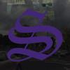 Applicable Pun Old English Letter S - Vinyl Decal for Outdoor Use on Cars, ATV, Boats, Windows and More - Purple 4 Inches Tall view 2