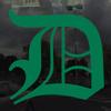Applicable Pun Old English Letter D - Vinyl Decal for Outdoor Use on Cars, ATV, Boats, Windows and More - Green 3 Inches Tall view 2