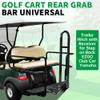 ECOTRIC Golf Cart Rear Grab Bar Universal and Trailer Hitch with Receiver for Step on Back EZGO Club Car Yamaha with One Year Warranty view 3