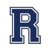 Applicable Pun Varsity Letter R - Vinyl Decal for Outdoor Use on Cars, ATV, Boats, Windows and More - Dark Blue (Navy) 4 Inches Tall view 1
