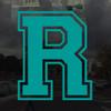 Applicable Pun Varsity Letter R - Vinyl Decal for Outdoor Use on Cars, ATV, Boats, Windows and More - Turquoise 4 Inches Tall view 2