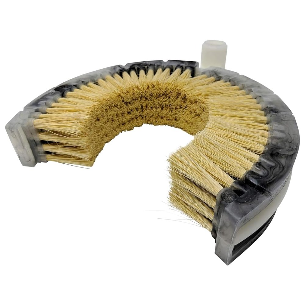Teravan Wash Brush for Exhaust Stack Pipes with Natural Tampico Fiber, Truck Cleaning Brush, Ideal Scrub Brush for Truck Exhaust Stack Pipes (4"-6" Diameter)