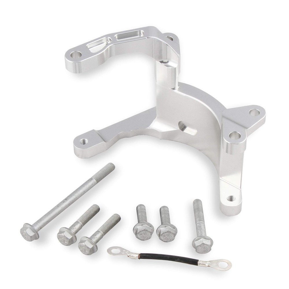 Holley 20-210 Low Mount A/C Brackets for the Gen 5 LT4/LT1 Dry Sump Engines