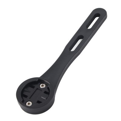 Alomejor Handlebar Computer Mount Multi Function Lightweight Carbon Fiber Computer Phone Integrated Handlebar Stem(Black)