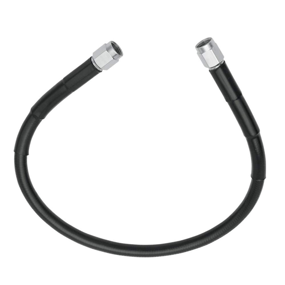 Hill Country Customs Black Vinyl Stainless Universal 26" Brake Line with AN-3 ends for Harley models - HC-401277