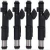 HZTWFC 4PCS New Fuel Injector 1984E2 01F003A Compatible for Peugeot 206 307 406 407 607 806 807 Expert - Citroen 2.0/16V view 1