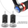 Handlebar End Caps, Aluminum Alloy Lightweight Durable with Wrench for Easy Installation Handlebar Plugs for Cyclists Motorcyclists Commuters Bicycles Motorcycles E Bikes view 4