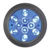 Grand General 76849 LED Light (4" Mega 10 Plus Blue 10 with Grommet and Pigtail), 1 Pack view 1