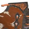 HILASON Adult Pro Rodeo Bronc Bull-Riding Leather Chinks | Handmade Chaps Western Riding for Adults Hand Tooled view 2