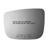 Fits 15-18 S60, V60 Right Mirror Glass Lens FIt Over for Auto Dimming Type view 2