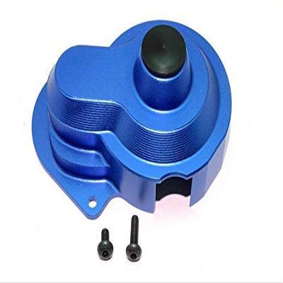GPM For Traxxas Craniac Upgrade Parts Aluminum Transmission Spur Gear Cover - 1Pc Set Blue