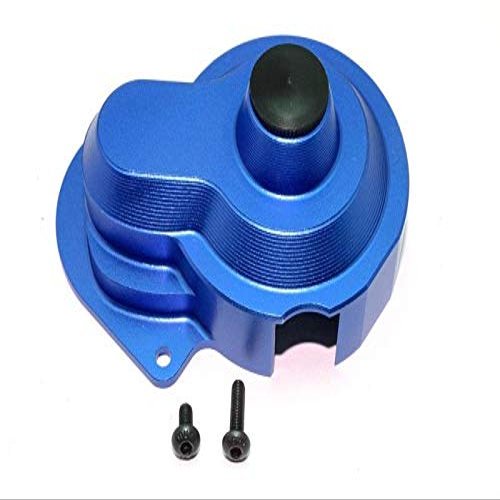 GPM For Traxxas Craniac Upgrade Parts Aluminum Transmission Spur Gear Cover - 1Pc Set Blue