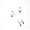 Aluminum Universal Hex Adapter 12mmx8mm - 2Pcs Set Silver view 1