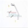 GPM For Tamiya T3-01 Dancing Rider Trike Upgrade Parts Aluminum Steering Link - 5Pc Set Silver view 1