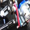 GPM For Tamiya T3-01 Dancing Rider Trike Upgrade Parts Aluminum Steering Link - 5Pc Set Silver view 2
