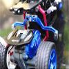 GPM For Tamiya T3-01 Dancing Rider Trike Upgrade Parts Aluminum Steering Link - 5Pc Set Silver view 4