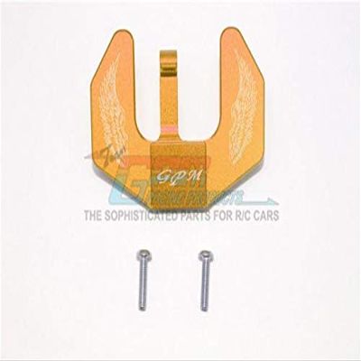 GPM For Tamiya T3-01 Dancing Rider Trike Upgrade Parts Aluminum Rear Wing Transponder Deck -1Pc Set Orange