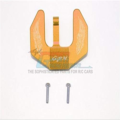 GPM For Tamiya T3-01 Dancing Rider Trike Upgrade Parts Aluminum Rear Wing Transponder Deck -1Pc Set Orange