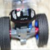 GPM For Tamiya T3-01 Dancing Rider Trike Upgrade Parts Aluminum Rear Wing Transponder Deck -1Pc Set Orange view 3