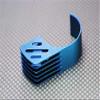 Aluminum 6-Fins Motor Heat Sink - 1Pc Blue view 1