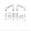 GPM For Tamiya T3-01 Dancing Rider Trike Upgrade Parts Aluminum Body Mount & Stabilizer - 14Pc Set Silver view 1