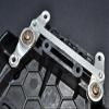 GPM For Tamiya DF01 / TA01 / TA02 / M1025 Upgrade Parts Aluminum Steering Assembly With Bearings - 1 Set Gray Silver view 2