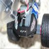 GPM For Tamiya T3-01 Dancing Rider Trike Upgrade Parts Aluminum Rear Wing Transponder Deck -1Pc Set Green view 4