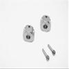 Aluminum Universal Hex Adapter 12mmx8mm - 2Pcs Set Gray Silver view 1
