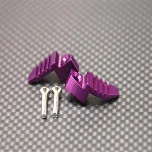 Motor Heat Sink Use for End Bell with Screws (Shape-B) - 1Pr Set Purple