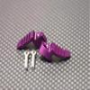 Motor Heat Sink Use for End Bell with Screws (Shape-B) - 1Pr Set Purple view 1